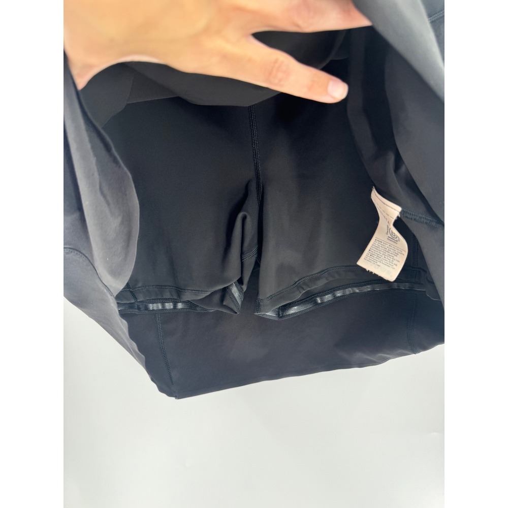 Athleta Run With It 16" Skort Women Large Black Athletic Running Skirt Flaw‎ - Picture 4 of 9